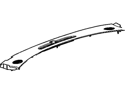 Chevrolet Trailblazer Dash Panel Vent Portion Covers - 15032564