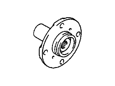 1990 Chevrolet Sprint Wheel Hub - 91173636