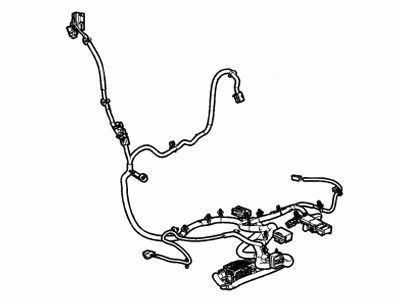 GM 84139851 Harness Assembly, Front Seat Wiring