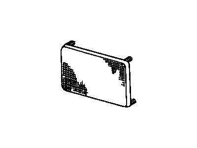 GM 20501921 GRILLE, Radio Auxiliary Speakers