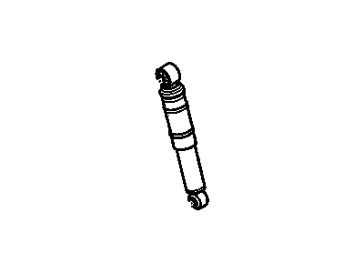 Pontiac Pursuit Shock Absorber - 22696400