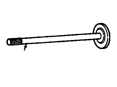GM 15601462 Shaft - Axle Lh & Rh