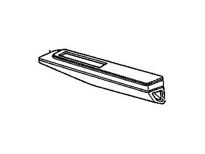 GM 20742384 Base Assembly, Front Side Door Armrest *Saphire V/Dark