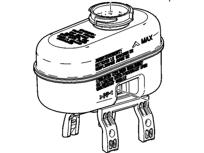 GM 84332630 Reservoir Kit, Brake Master Cylinder