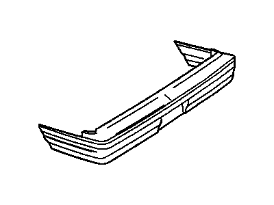 1983 Oldsmobile Cutlass Bumper - 22527433