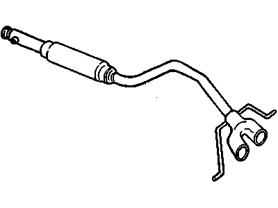 1997 Cadillac Eldorado Muffler - 25683078