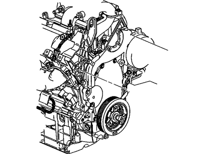 Chevrolet Water Pump Pulley - 14091833