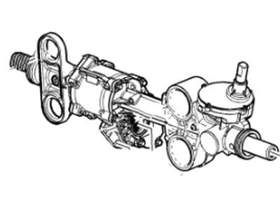 GM 19417836 GEAR ASM,ELEC BELT DRV RACK & PINION STRG (REMAN)