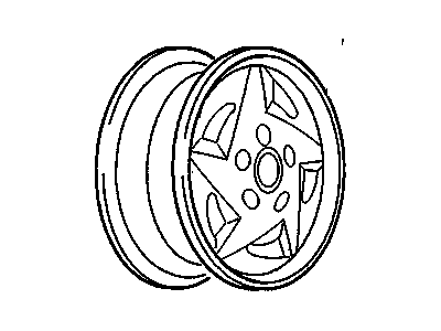 Pontiac Sunbird Spare Wheel - 12350165