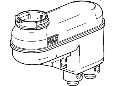 GM 22676178 Reservoir Kit,Brake Master Cylinder