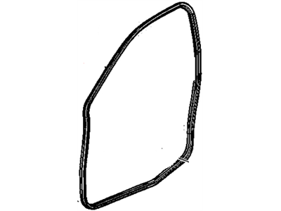 GM 88952175 Weatherstrip,Front Side Door