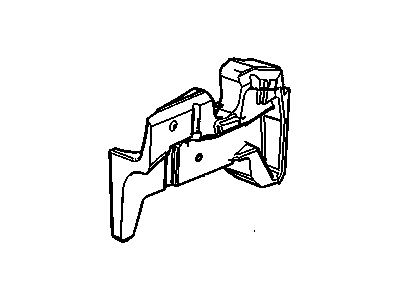 GM 25987005 Support, Rear Compartment Side Trim