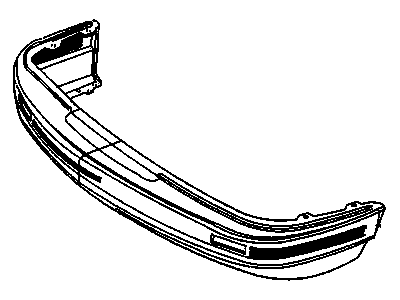 GM 12334943 Front Bumper, Cover