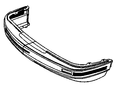 Pontiac Grand Am Bumper - 12334943