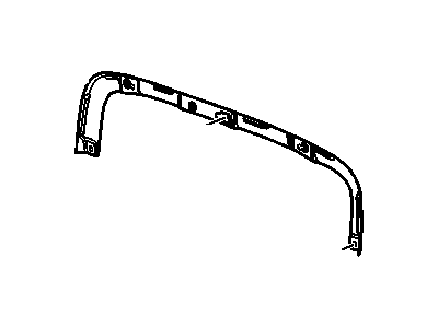 GM 15813760 Shield, Radiator Grille Sight