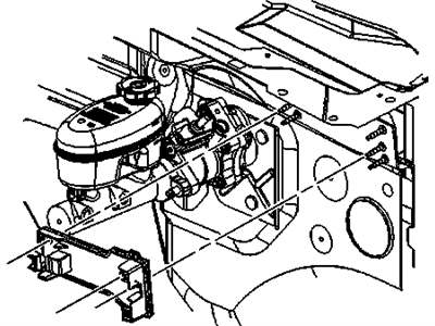 GM 15080779 Bracket, Throttle Actuator Control Module