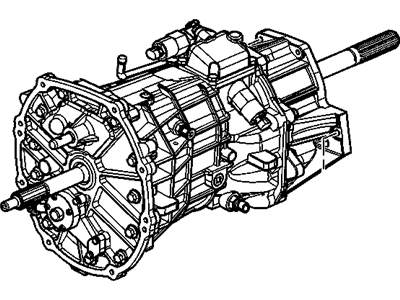 GM 12589534 Transmission Assembly, Man