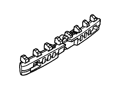 GM 22537799 Absorber, Rear Bumper Fascia Energy