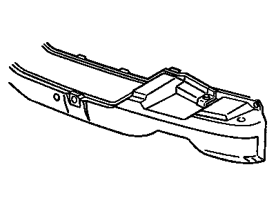 GM 3545844 Bar Assembly, Front Bumper Imp