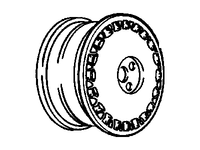 Cadillac Fleetwood Spare Wheel - 12517948