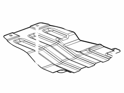 GM 84154831 Shield, U/B Skid