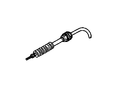 1986 Chevrolet Sprint Shift Cable - 96059821