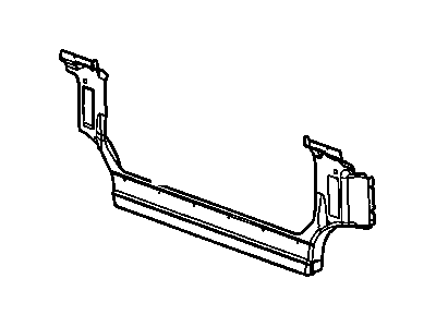 GM 10381649 Panel, Floor Kick Up