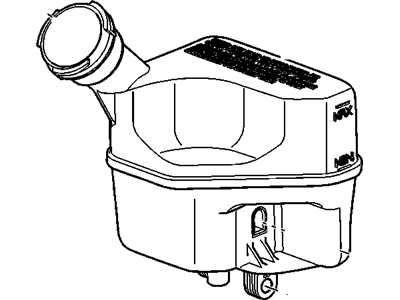 GM 15939572 Reservoir Kit, Brake Master Cylinder