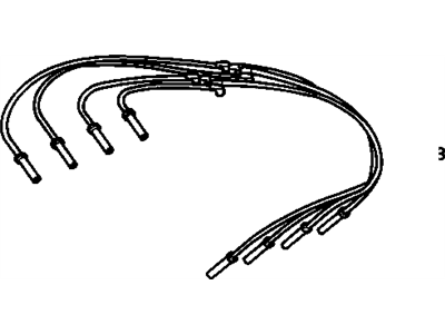 GM 12073977 Wire Set, Spark Plug