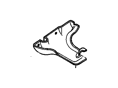 1995 Chevrolet Corvette Exhaust Heat Shield - 25129498