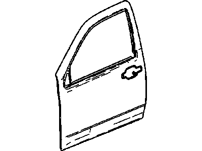 GM 15219048 Panel, Front Side Door Outer
