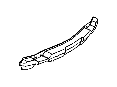 GM 25607924 Bar, Rear Bumper Imp