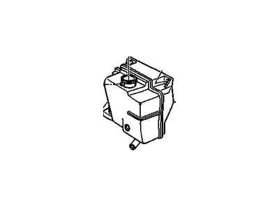 GM 15156662 Tank,Radiator Surge