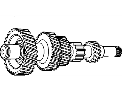 GM 19133174 Shaft,Counter Gear