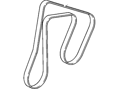 Oldsmobile Drive Belt - 19172684