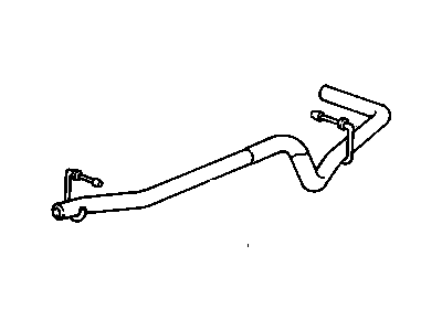1990 Chevrolet K3500 Exhaust Pipe - 15661662