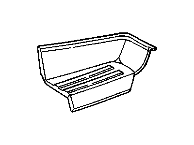 GM 14048264 Panel, Front Side Door Inner Step