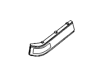 GM 16506123 Lens Asm,Tail Lamp (LH)