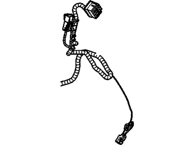 GM 15195017 Harness Assembly, Front Side Door Door Wiring