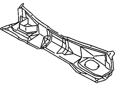 GM 91171413 PANEL, Shroud and Dash and Vent Duct Panel