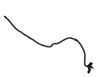 2010 Chevrolet Cobalt Hood Cable - 15220451