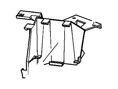 GM 15905990 Bracket, Ecm