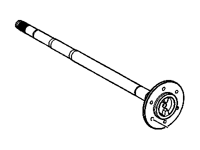 Hummer H3T Axle Shaft - 15840082