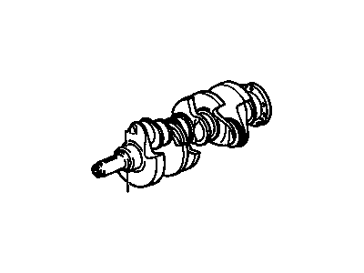 1990 Oldsmobile 98 Crankshaft - 25533717