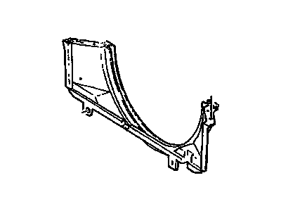 2002 Chevrolet Express Fan Shroud - 15155188