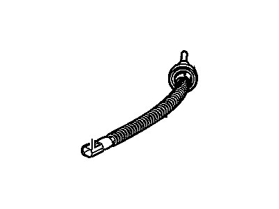 2012 Chevrolet Cruze Parking Brake Cable - 13424622