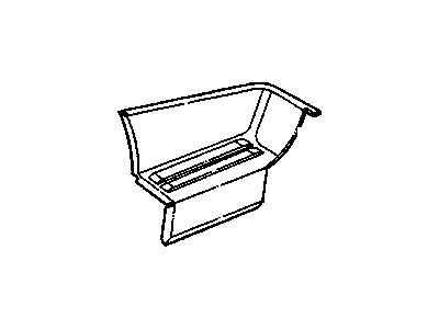 GM 14048263 Panel, Front Side Door Inner Step