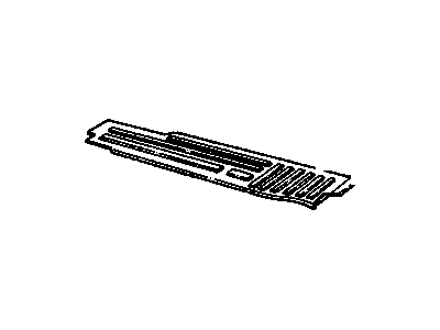 GM 3988828 Panel Assembly, Rear Side Door Step Upper