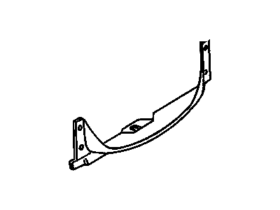 GM 25653129 Panel, Rear Compartment Access Door Opening Trim Finish <Use 1C4M