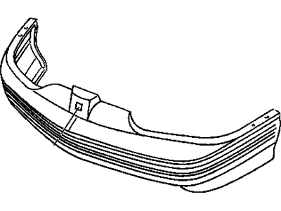 GM 10155463 Front Bumper Cover